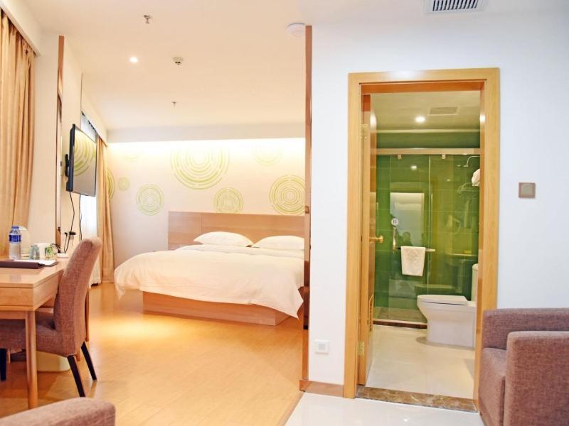 Greentree Inn Jiangxi Fuzhou Gandong Bridge Express Hotel Kültér fotó