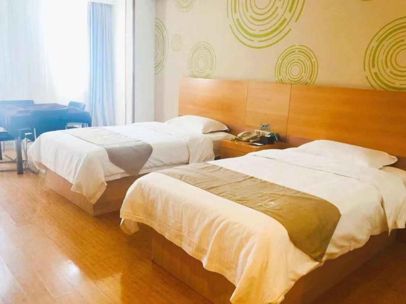 Greentree Inn Jiangxi Fuzhou Gandong Bridge Express Hotel Kültér fotó