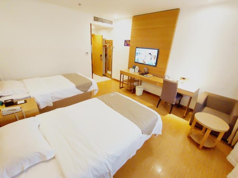 Greentree Inn Jiangxi Fuzhou Gandong Bridge Express Hotel Kültér fotó