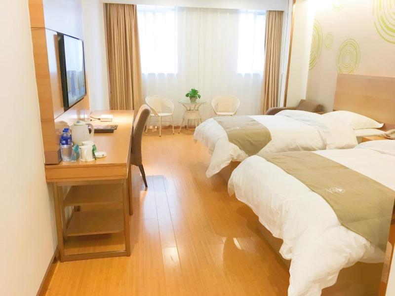 Greentree Inn Jiangxi Fuzhou Gandong Bridge Express Hotel Kültér fotó