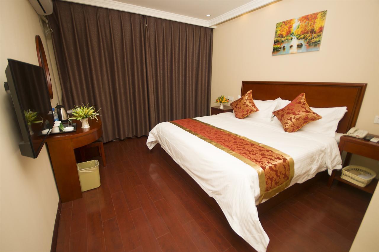 Greentree Inn Jiangxi Fuzhou Gandong Bridge Express Hotel Kültér fotó